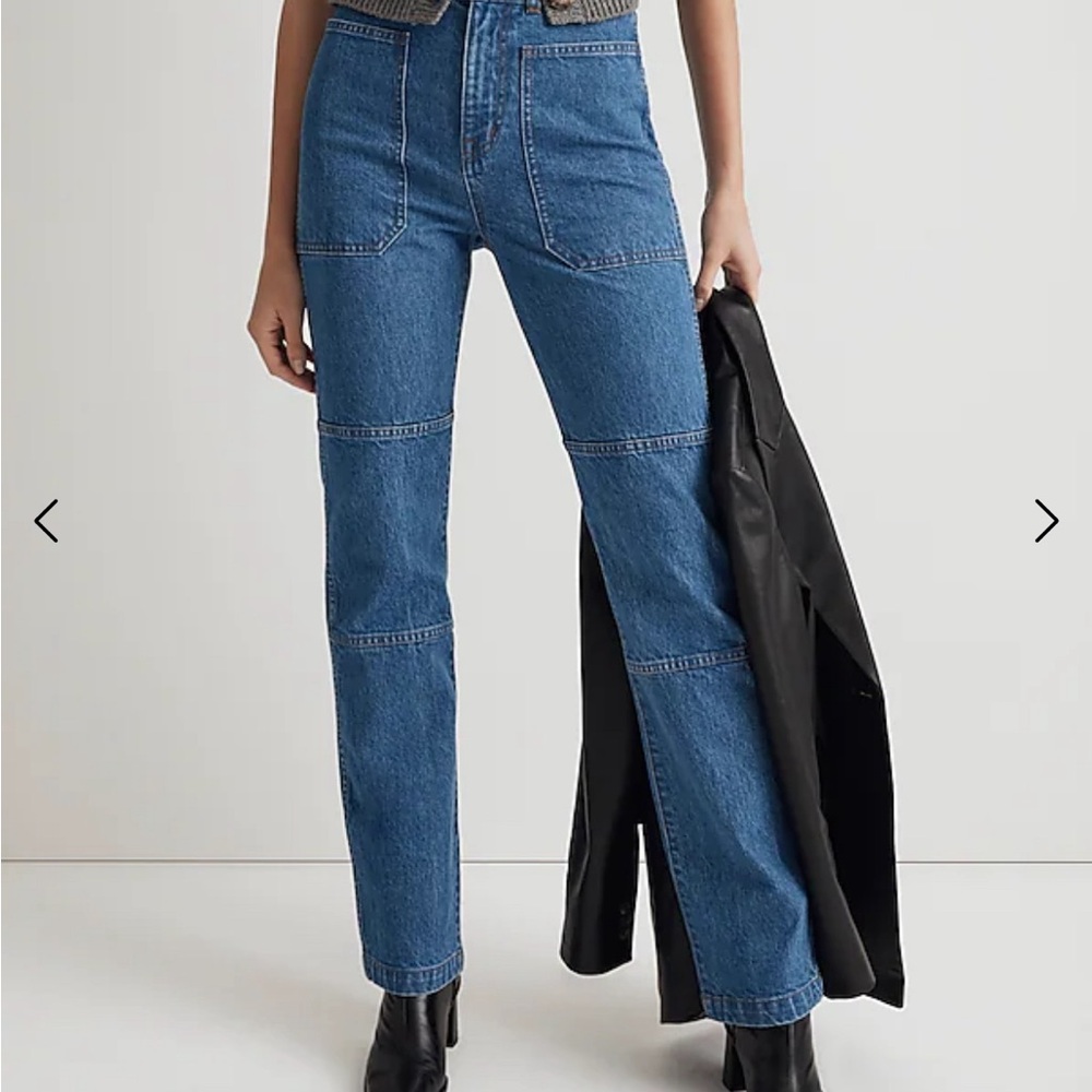 NWT Madewell 90s Straight Utility Jeans